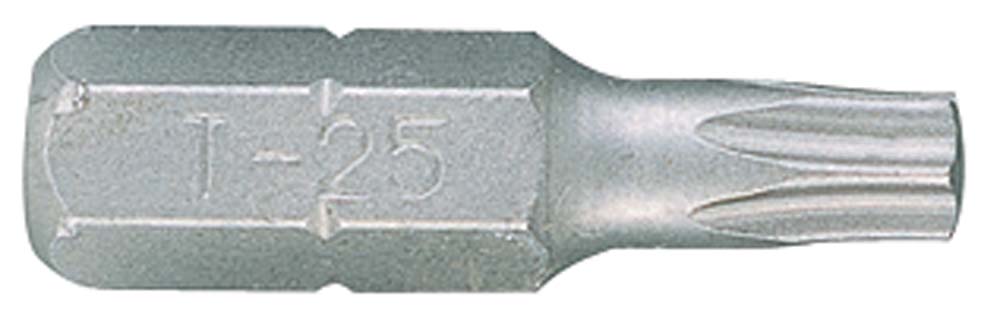 S/DRVR BIT TORX TAMP. RES. T25